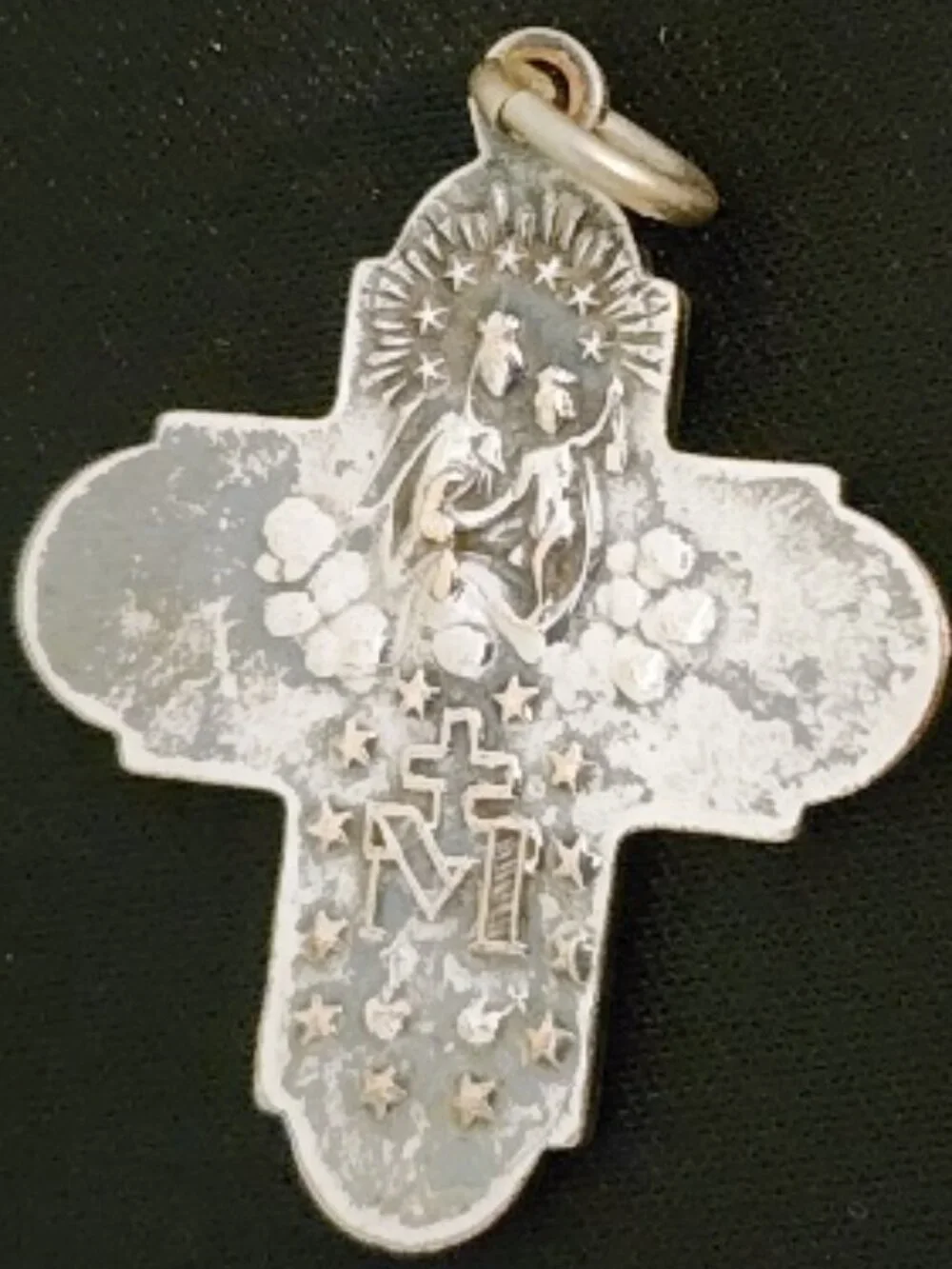 Vintage 4-Way Catholic Medal